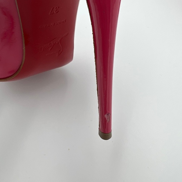 Christian Louboutin Pigalle Follies 100mm Patent - Picture 7 of 7